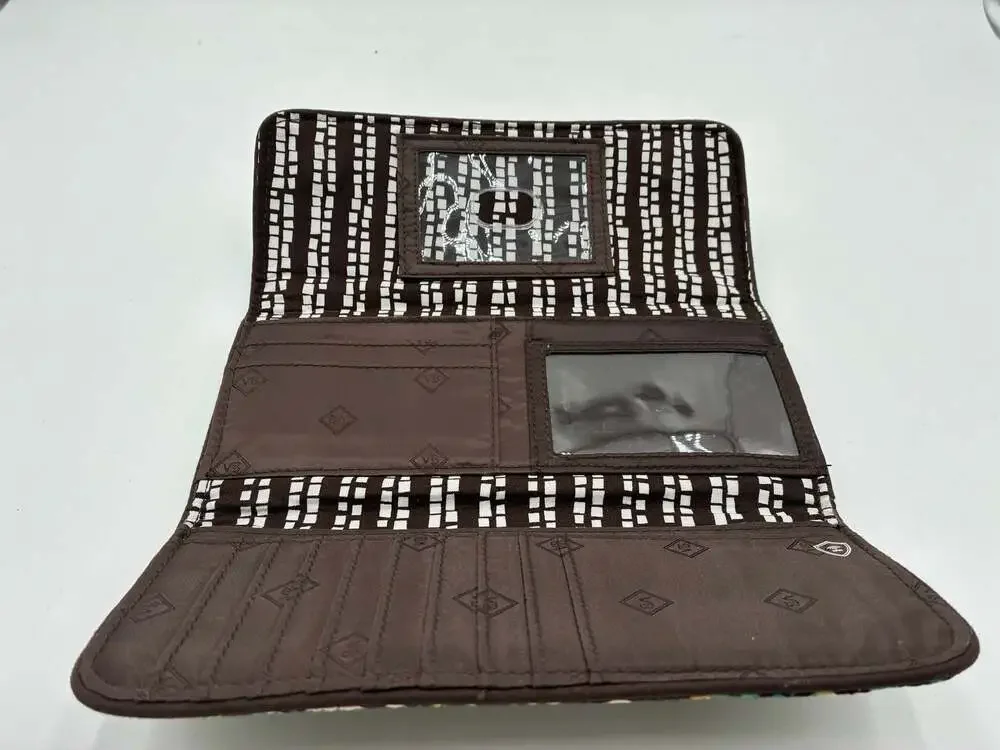 Vera Bradley Rain Forest RFID Trifold Wallet - Picture 7 of 7
